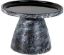 Table d'appoint en métal Mosaic Marble