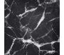 Table d'appoint en métal imitation marbre noir Marble - 109