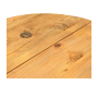 Table d'appoint en pin et pied en métal  - 249