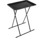Table d'appoint pliable en métal