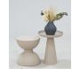 Table d'appoint ronde en métal Sablier - 6