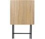 Table d'appont plateau en bois ULM - 5