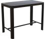 Ensemble table et 4 chaises de bar en aluminium  Eos - PRL-1354