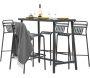 Table de bar mange debout en aluminium Miami - 299