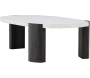 Table basse 125 x 71 cm Kres - 6