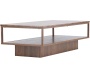 Table basse en MDF Maglehem 130 x 60 x 38 cm - VEN-1108