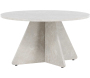Table basse en MDF effet marbre Bootcut 80 x 45 cm - 169