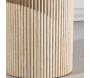 Table basse en MDF effet travertine Krille - 6