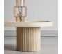 Table basse en MDF effet travertine Krille - VEN-1137