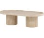 Table basse en MDF effet travertine Krille - VENTURE HOME