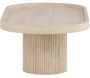 Table basse en MDF effet travertine Krille - 349