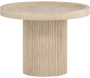 Table basse en MDF effet travertine Krille