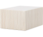 Table basse en MDF effet travertine York 40 x 60 x 80 cm - 6