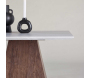 Table basse en MDF plateau effet pierre Cael 80 x 80 x 45 cm - 6