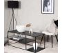Table basse en acier 120 x 50 cm Staal - 8