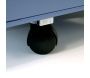 Table basse en acier sur roulettes Habitat 90 cm - 5