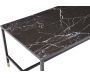 Table basse en acier et verre Dipp - 199