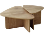 Table basse en aggloméré Ballare Set