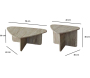 Table basse en aggloméré Ballare Set - ASI-1723