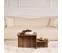 Table basse en aggloméré 80 x 40 x 40 cm Harmony - HANAH HOME