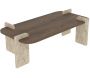 Table basse en aggloméré Leapiri
