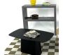 Table basse en aggloméré Lilyum Large - HANAH HOME