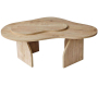 Table basse en aggloméré Melted