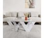 Table basse en aggloméré Pipra - HANAH HOME