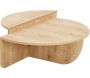 Table basse en aggloméré Podium