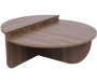 Table basse en aggloméré Podium
