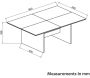 Table basse en aggloméré Poleth - ASI-1460