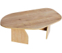 Table basse en aggloméré Rock