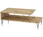 Table basse en aggloméré et métal Loire - 54,90
