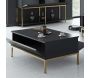 Table basse en agglomeré et métal Lord - 169