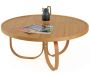 Table basse en bois Jupiter - HANAH HOME