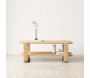 Table basse en bois d'eucalyptus Bellwood - 7