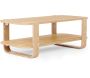 Table basse en bois d'eucalyptus Bellwood