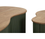 Table basse en bois d'hévéa Frankfurt (Set de 2) - 7