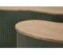 Table basse en bois d'hévéa Frankfurt (Set de 2) - 8