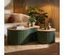 Table basse en bois d'hévéa Frankfurt (Set de 2) - MAURO FERRETTI