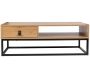 Table basse en bois et métal Abbott - CMP-2330