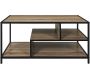 Table basse en bois et métal Edison - CMP-5222