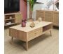 Table basse en bois 1 tiroir Bali - 7