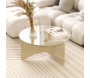 Table basse en bois et verre Madera - UMBRA