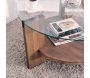 Table basse en bois et verre Mondo - 249