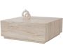 Table basse carré en aggloméré Lizbon