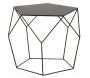 Table basse design en métal noir