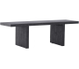 Table basse en hévéa 120 x 38 cm Yakunik