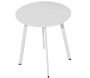 Table basse de jardin en acier Massai 45 cm