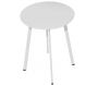 Table basse de jardin en acier Massai 50 cm